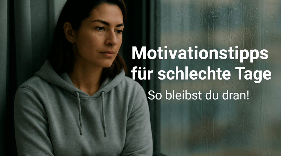 Motivationstipps für schlechte Tage: So bleibst du dran!