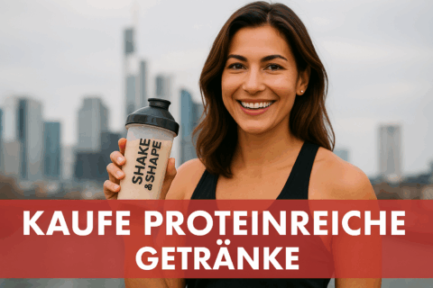 Kaufe proteinreiche Getränke – SHAKE & SHAPE