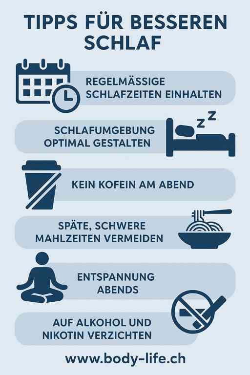 Einfache Tipps für Besseren Schlaf